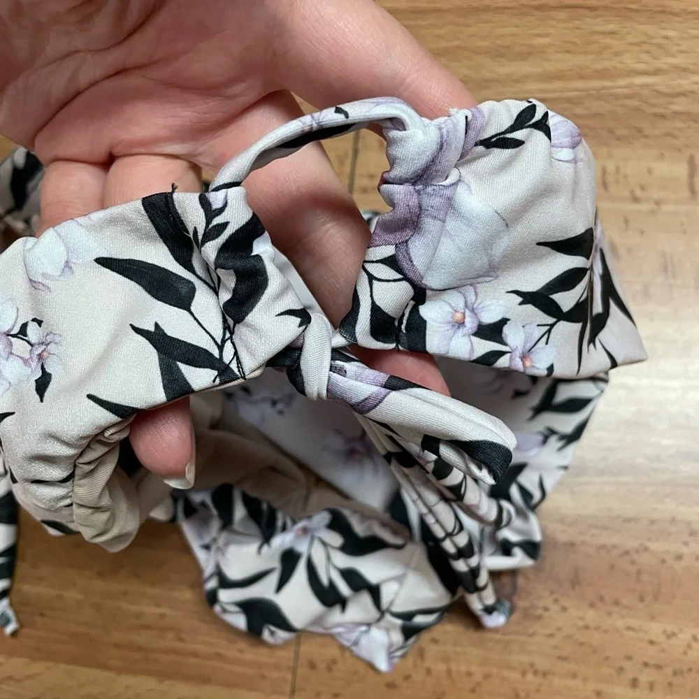 Floral Brazilian Bikini Bottom